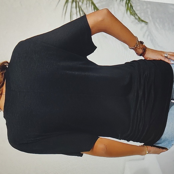 NIP Ruched T Shirt - Picture 2 of 2